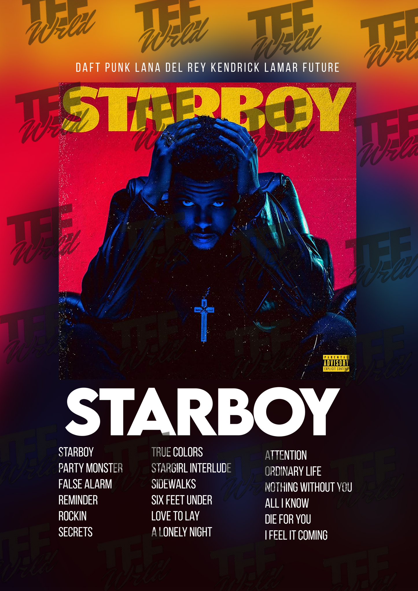 Afiche de Starboy