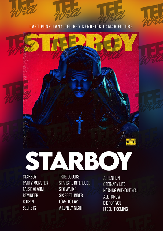 Afiche de Starboy